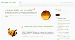 Desktop Screenshot of desprecancer.com
