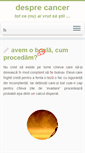 Mobile Screenshot of desprecancer.com